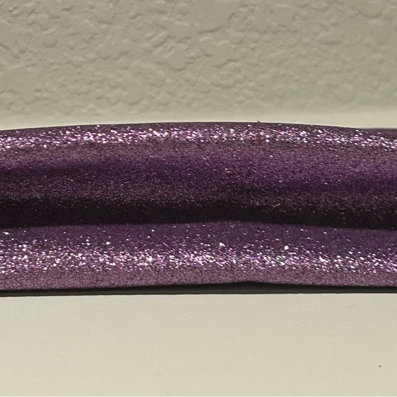 NIB NWT Coach 3 Gift Set Flower Key Charm 3oz Floral Parfum Purple Glitter Pouch - Picture 13 of 15